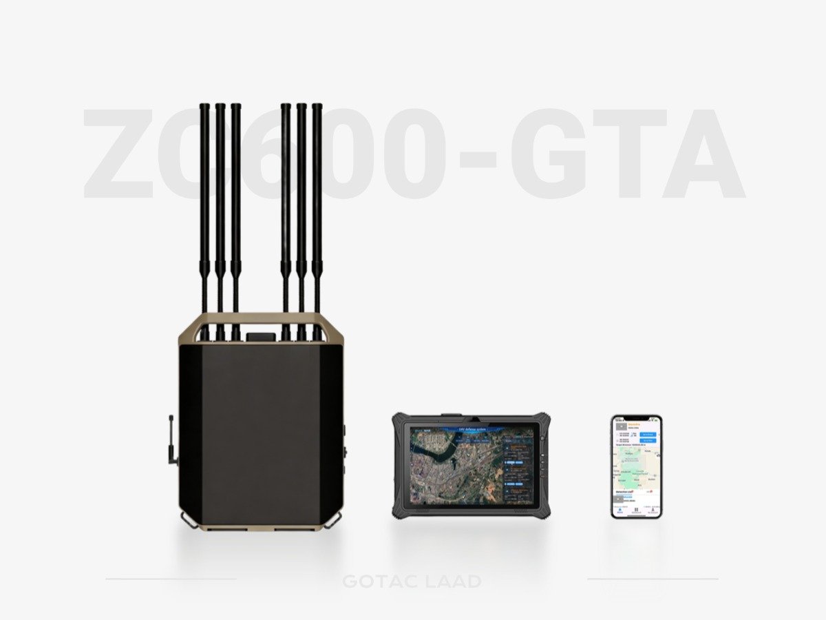 12km Ultra-Long-Range UAV Surveillance & Dual-Point(Drone & Pilot)  Precision Locating System ZC600